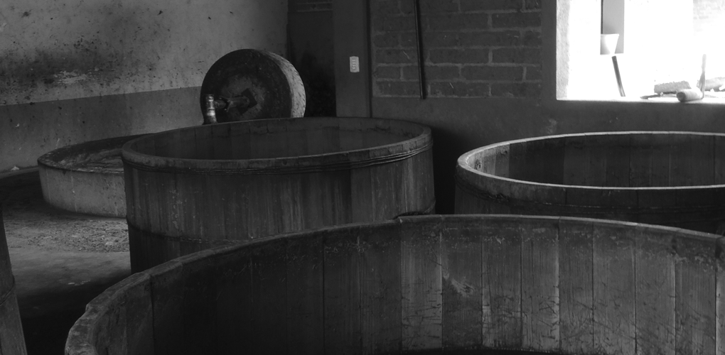 Artisanal Destilery of mezcal tribal