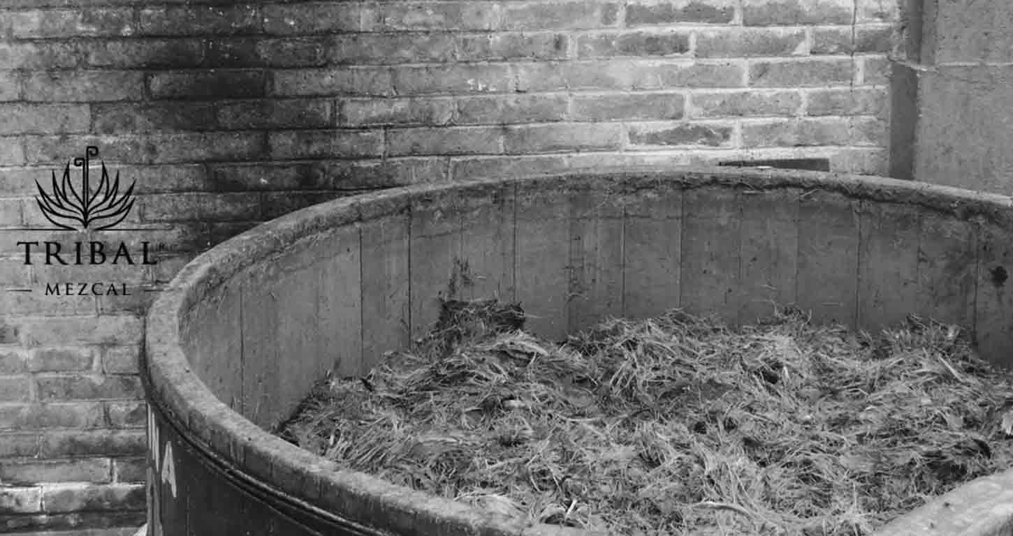 vecchio processo di fermentazione naturale completo di fibra